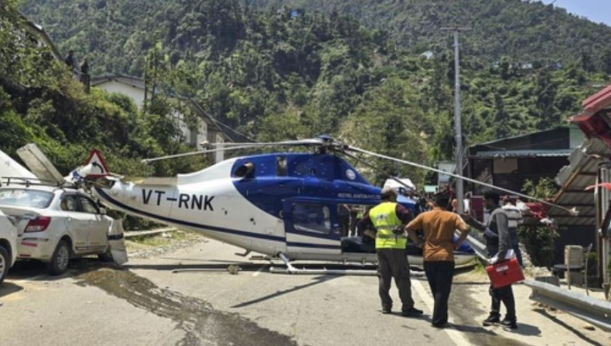 भारतको उत्तराखण्डमा हेलिकप्टर दुर्घटना, सबैको मृत्यु