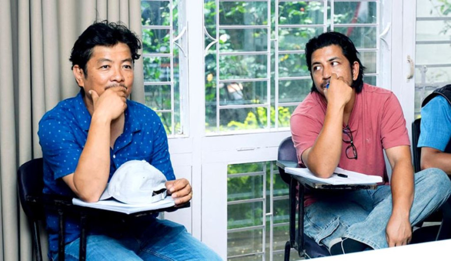 ‘मिरमिरे’को वर्कसपमा जुटे दयाहाङ राई र प्रकाश सपूत