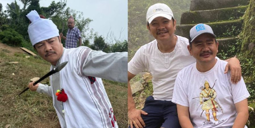 ‘मैझारो’को विशेष भूमिकामा देखिँदै दयाहाङ, तीर हान्दै गरेको लुक्स सार्वजनिक