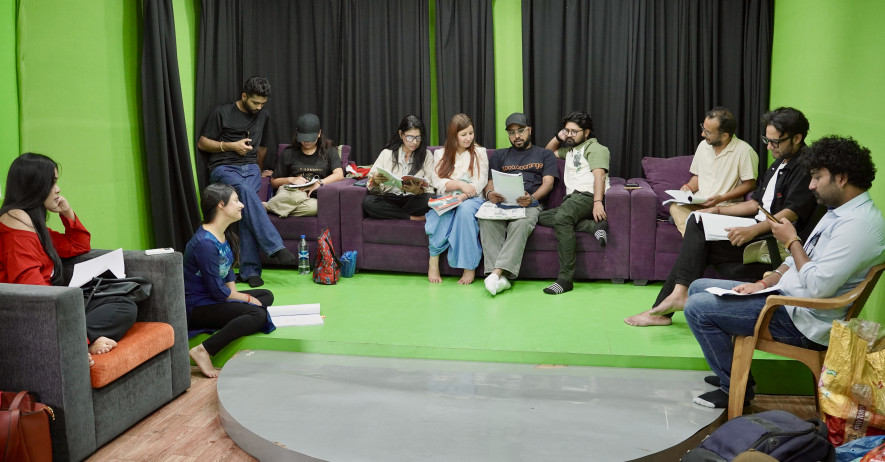 ‘मालती मंगले’को कार्यशाला जारी, विजय र वर्षासहितका कलाकारहरूको सहभागिता