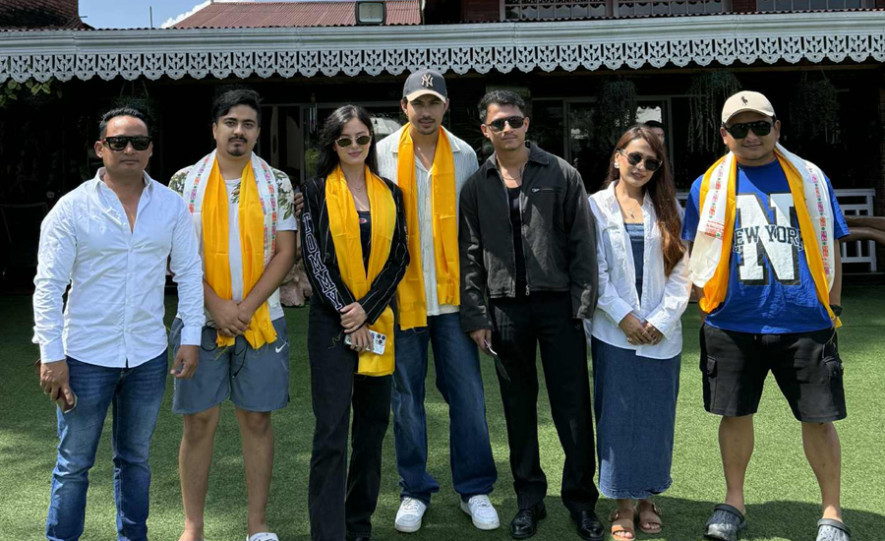 अनमोल-जसिताले कालिम्पोङबाट थाले ‘जेरी अन टप’को प्रवर्धन