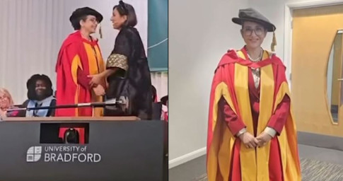 मनिषा कोइरालालाई मानार्थ विद्यावारिधि